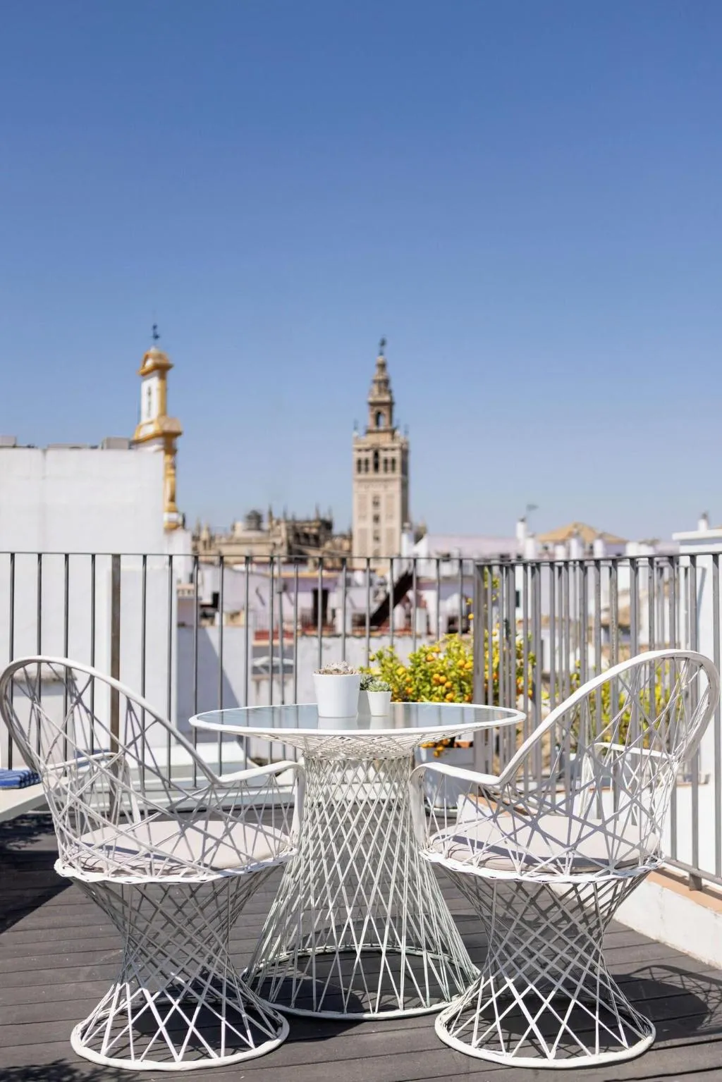 Terrace, Hotel Amadeus La Musica, Seville