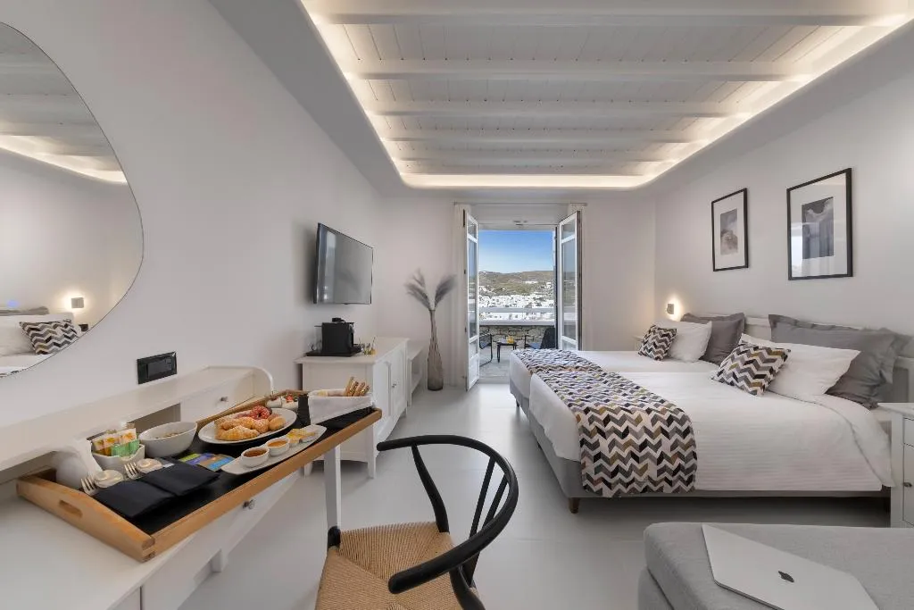 DOUBLE SIDE SEA VIEW Room, Deliades, Mykonos