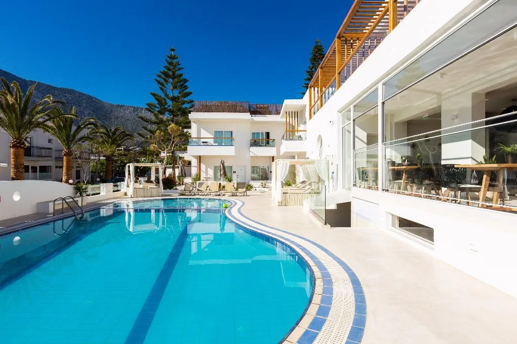 Pool, Nostos Beach Boutique Hotel, Crete