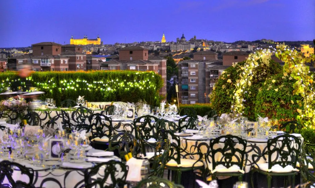 Terrace, Beatriz Toledo Auditorium & Spa, Madrid