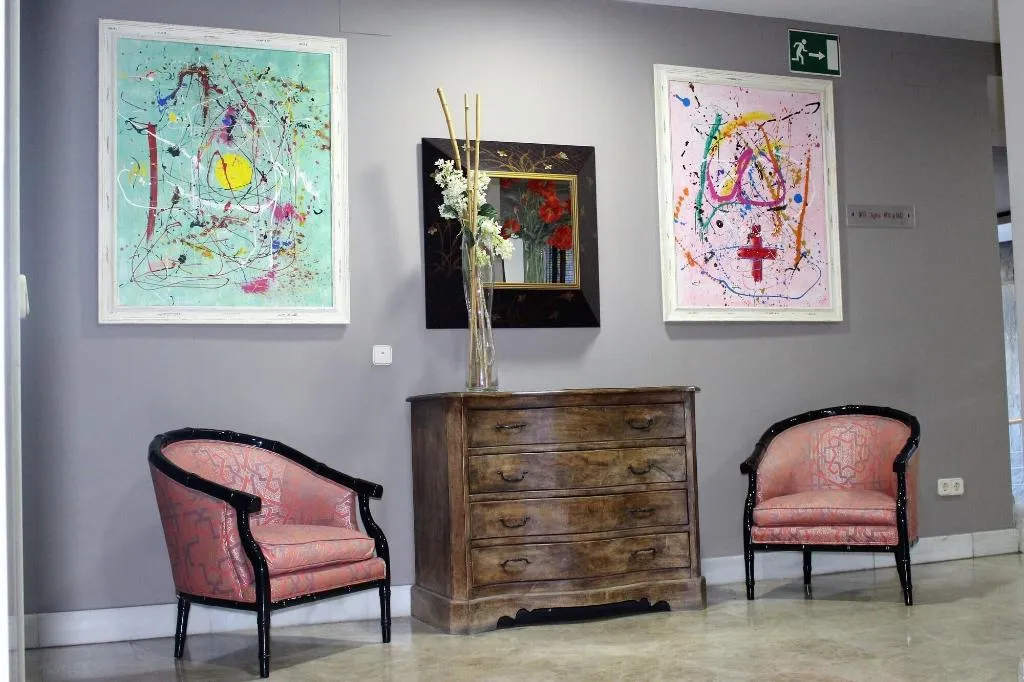 Lobby, Apartahotel Villa De Parla, Madrid