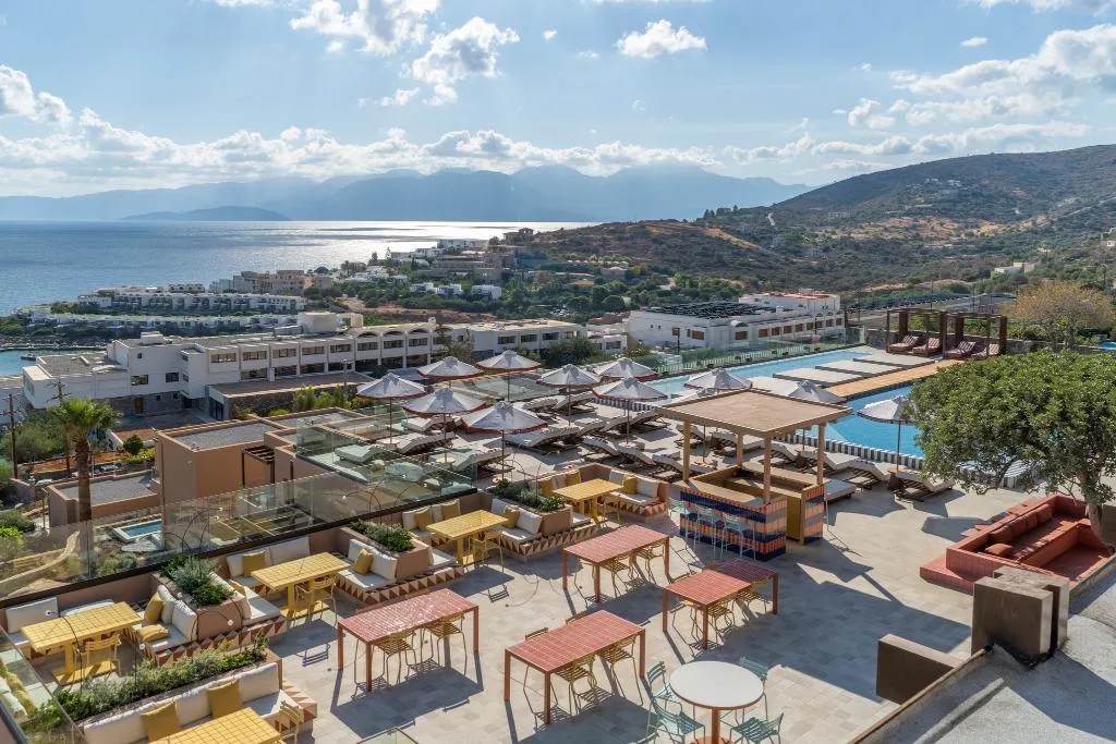 Terrace, Innside Crete Elounda, Crete