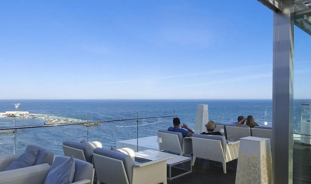 Terrace, Amàre Beach Hotel Marbella, Costa Del Sol