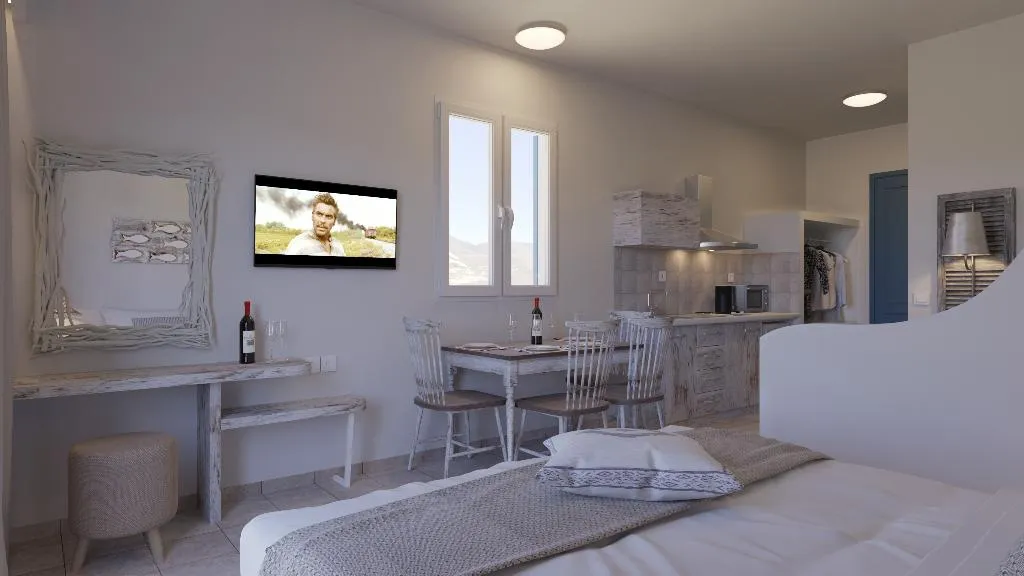 DOUBLE SUPERIOR Room, Lindian Myth Sea View Studios, Rhodes