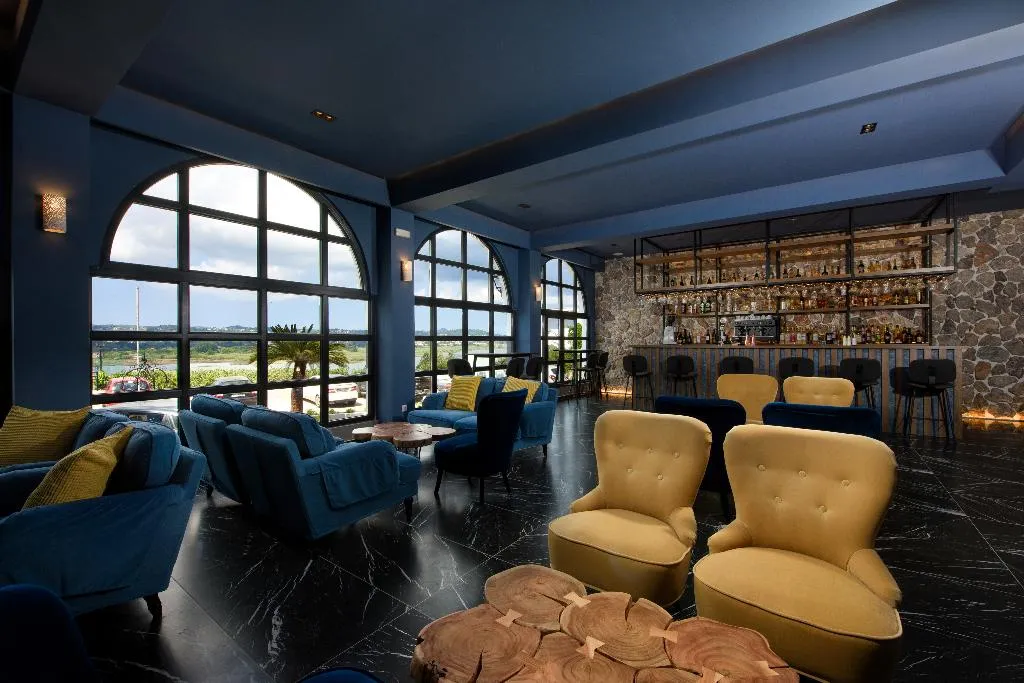 Lobby, The Royal Grand Hotel, Corfu