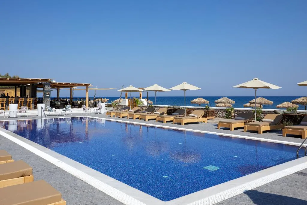 General view, Sea Breeze Santorini Beach Resort, Curio Collectio, Santorini