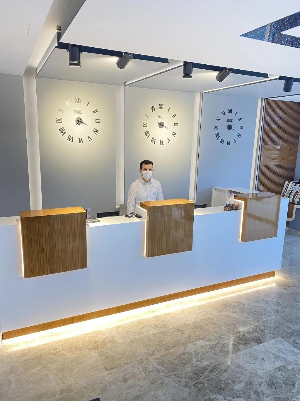 Lobby, Hakcan Hotel, Izmir