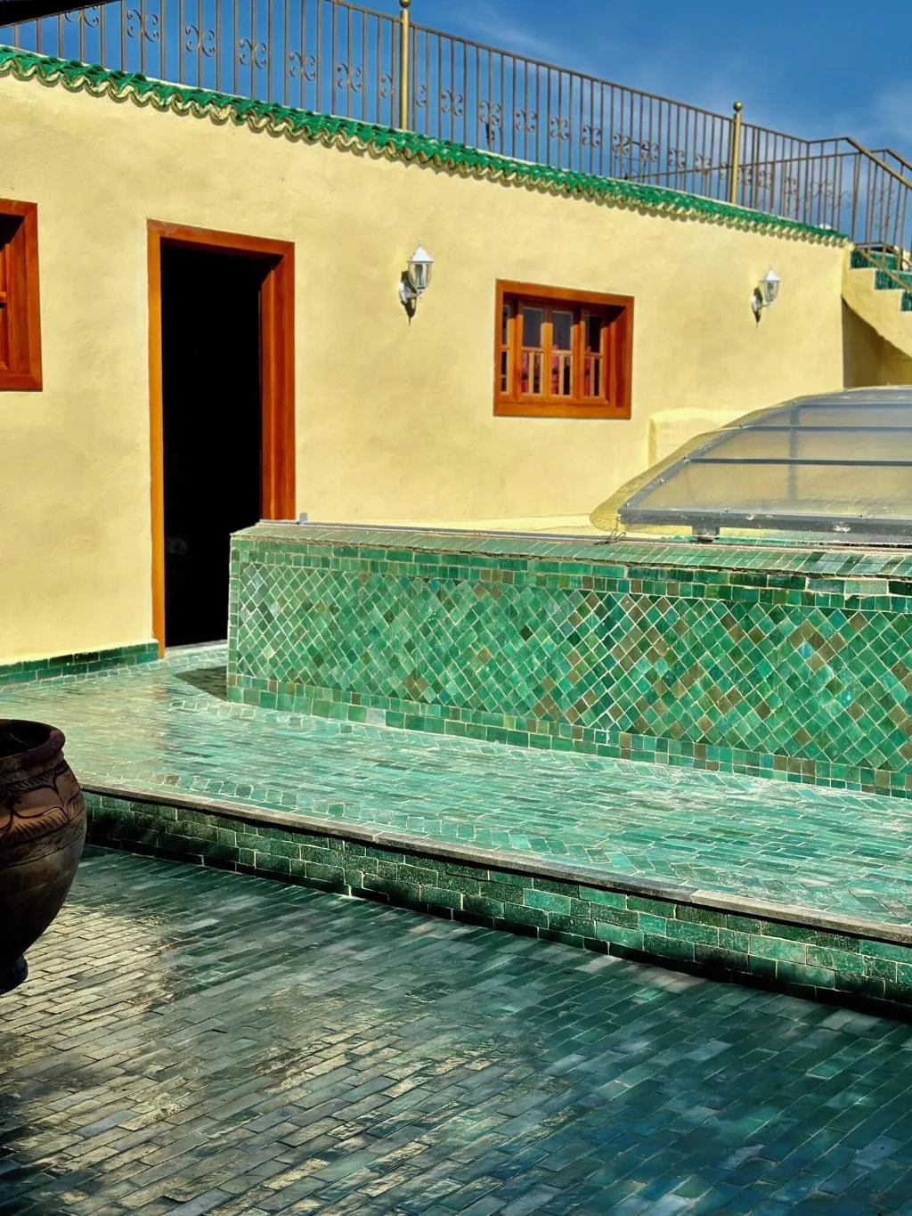 Terrace, Riad Damia, Fez