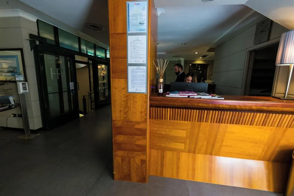 Lobby, Hotel Forum, Naples