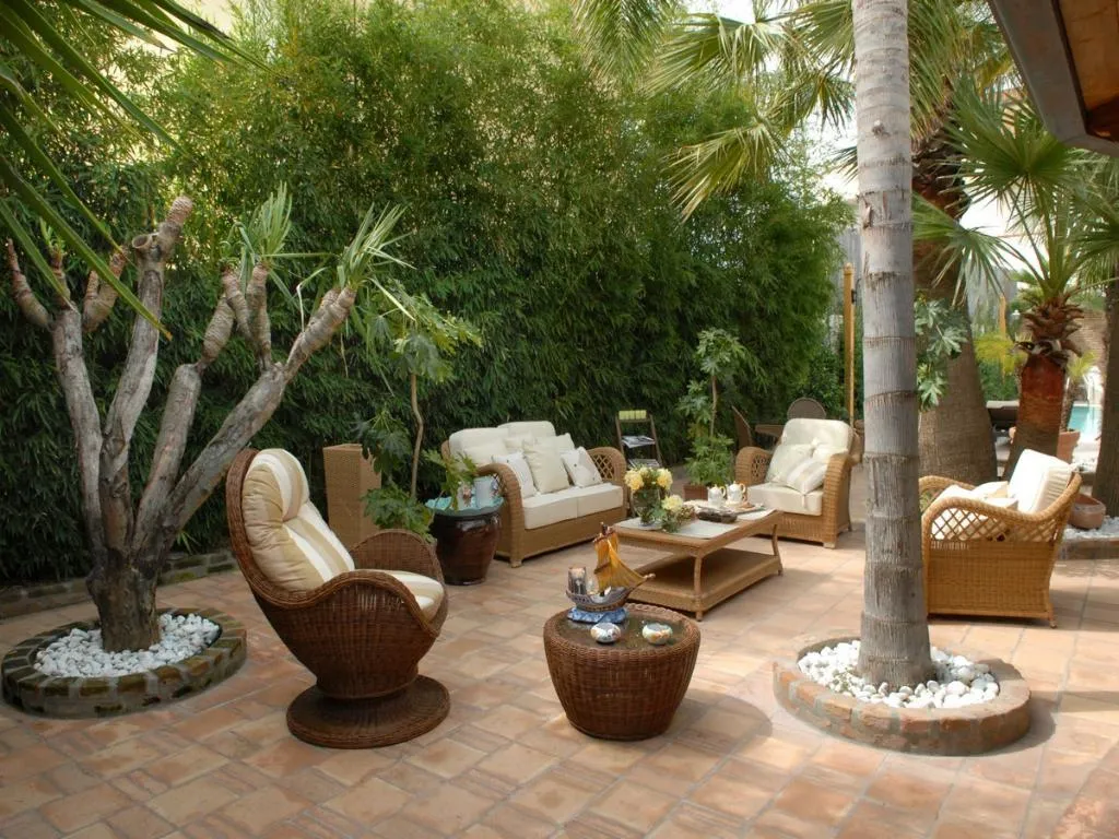 Terrace, Hotel Stella Maris, Naples