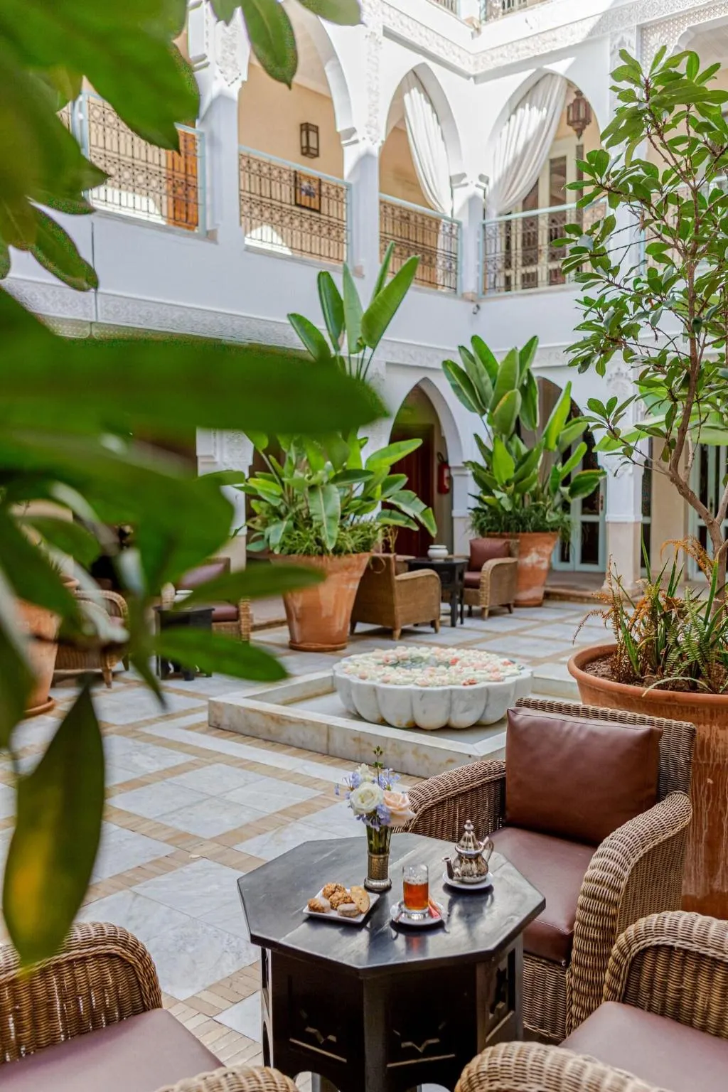 Terrace, Riad Villa Blanche, Agadir