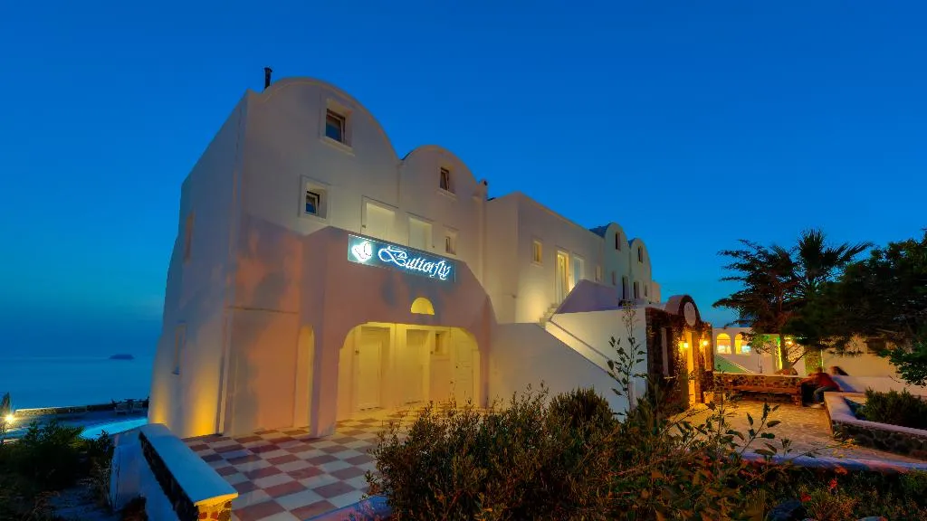 Lobby, Caldera Butterfly Villas, Santorini