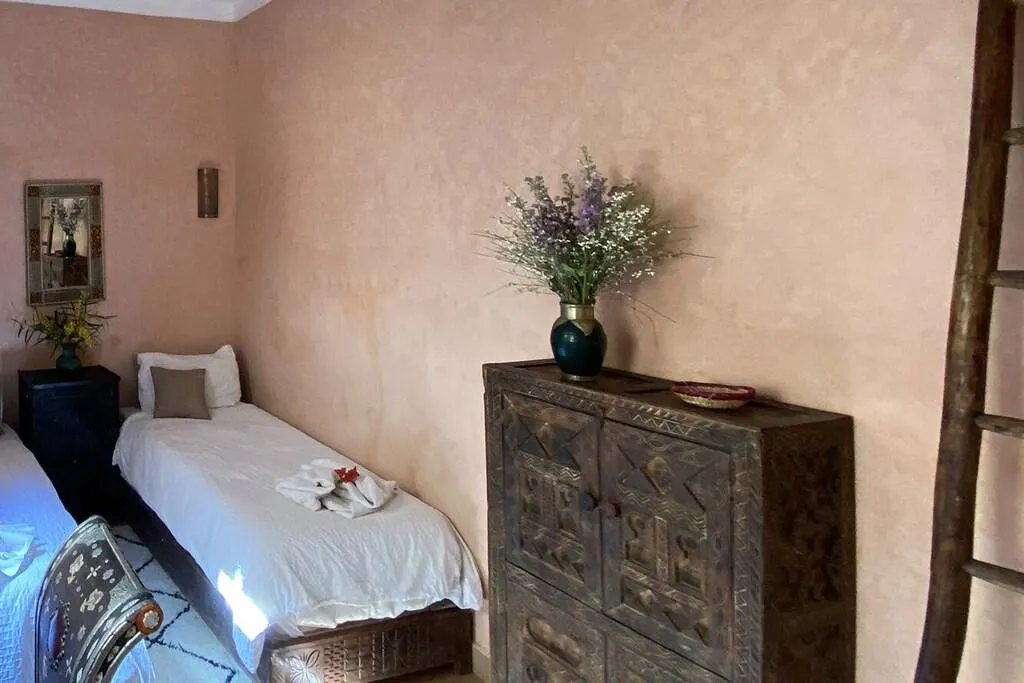 TWIN DELUXE Room, Riad Of The Storks, Marrakech
