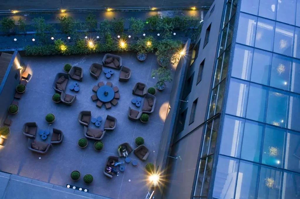 Terrace, Radisson Blu Hotel, Milan