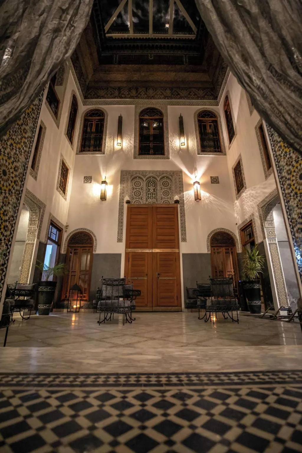 General view, Riad Layla, Fez