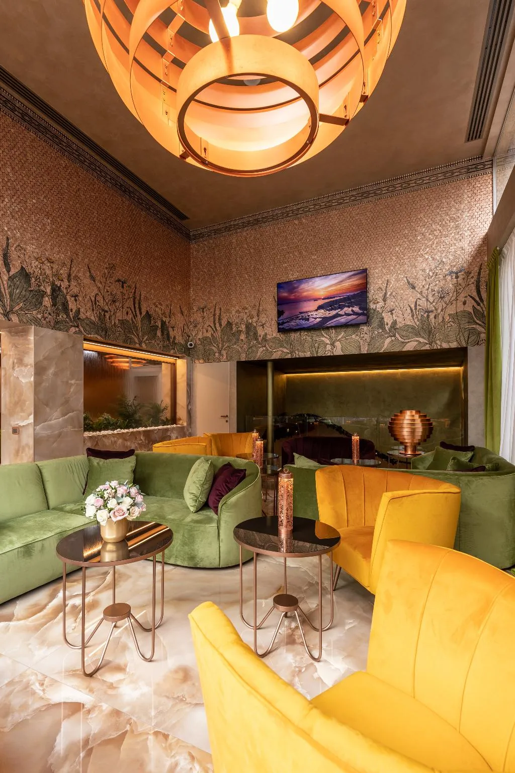 Lobby, Ariston Hotel, Milan