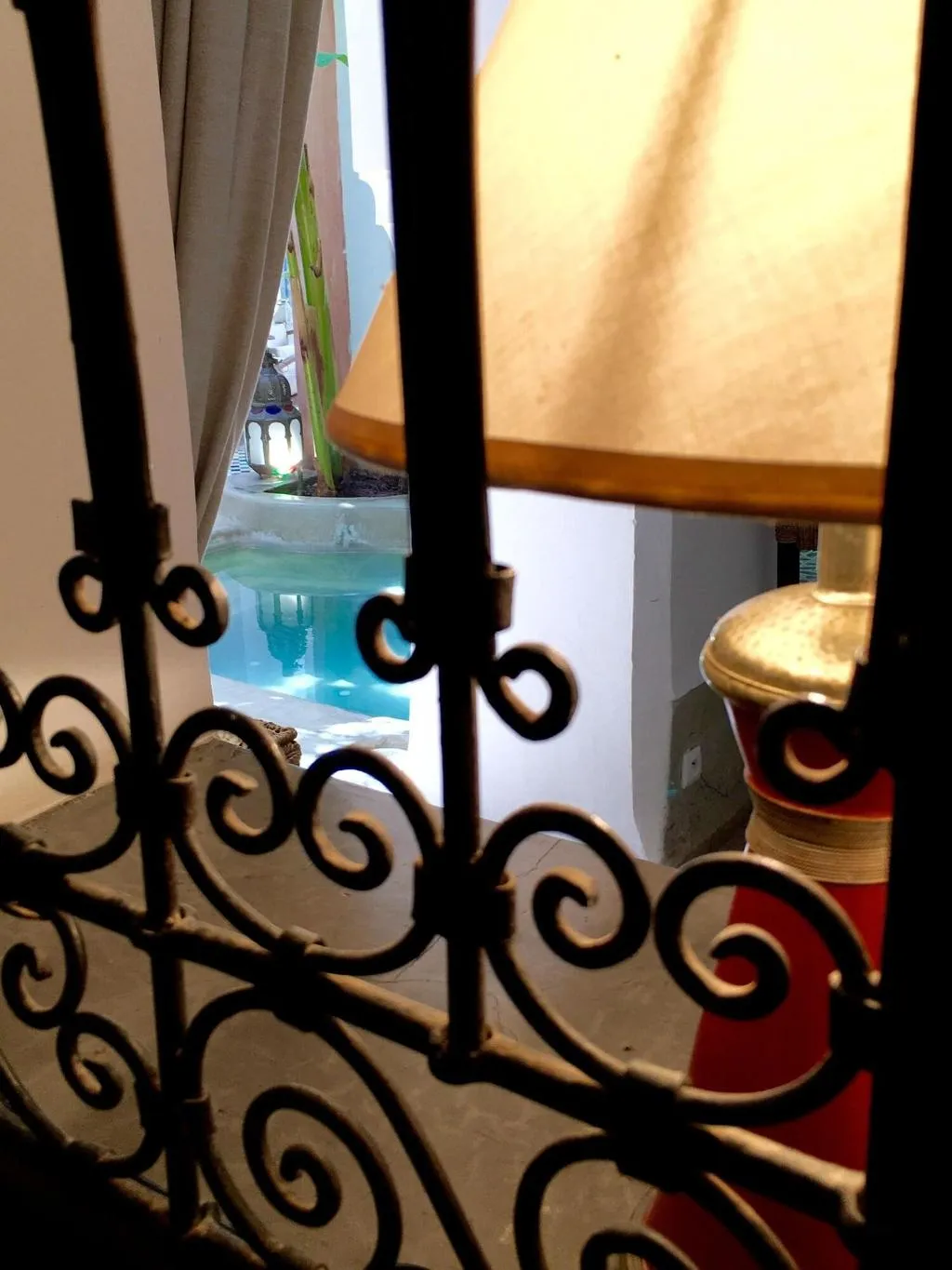 Lobby, Riad Tawargit, Marrakech