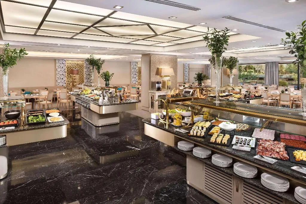 Restaurant, Melia Castilla, Madrid