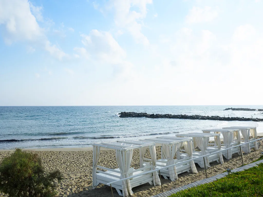 Beach, Knossos Beach Bungalows & Suites, Crete