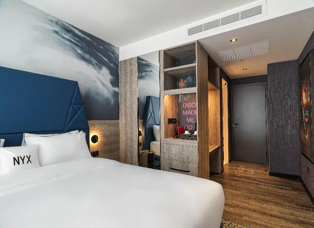 DOUBLE PARTIAL SEA VIEW Room, NYX Hotel Limassol, Cyprus