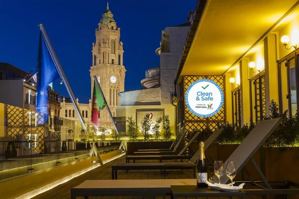 Terrace, Pao de Acucar Hotel, Porto