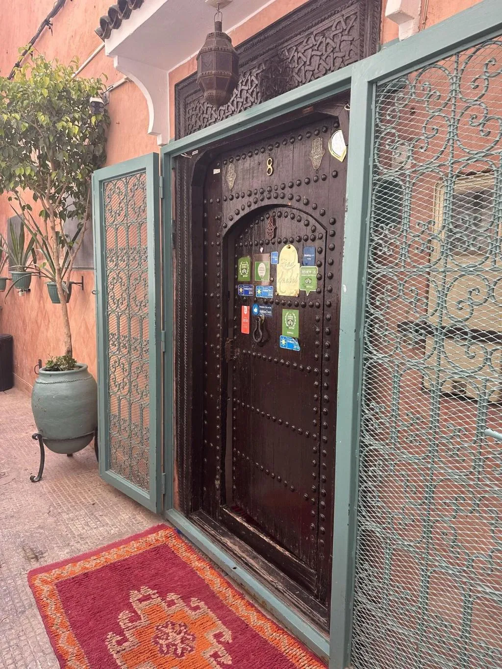 General view, Riad Anabel, Marrakech