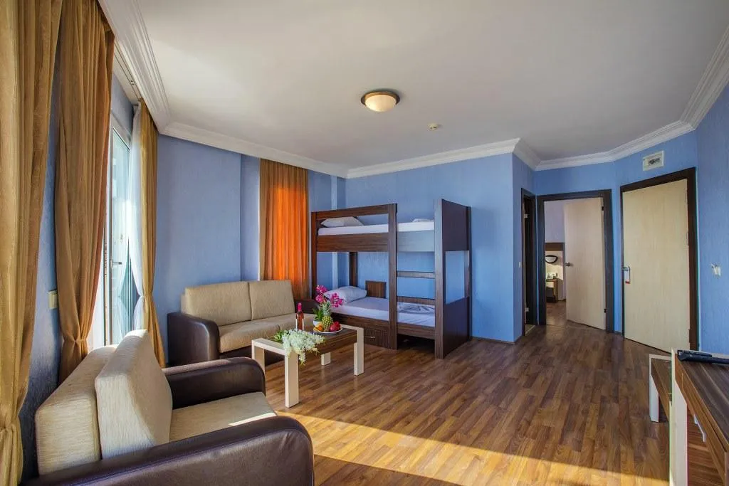 Room, Hawaii Suit Beach Hotel, Antalya
