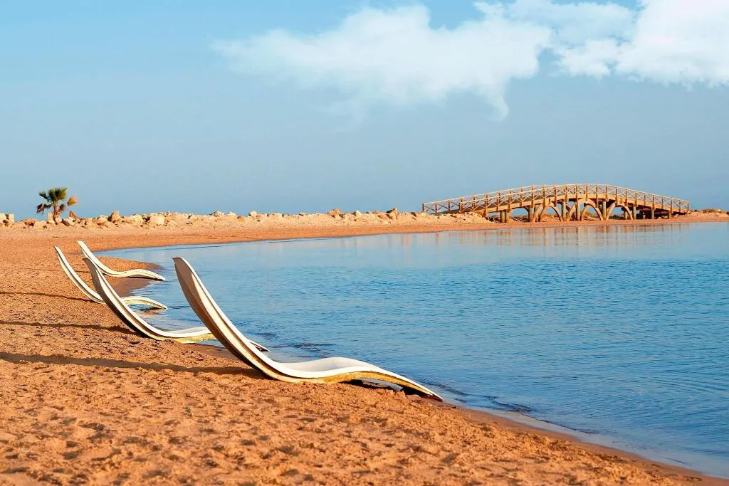 Beach, Sheraton Soma Bay, Red Sea Riviera