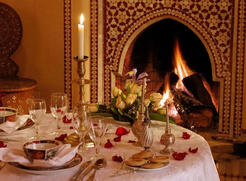 Restaurant, Riad Kniza, Marrakech