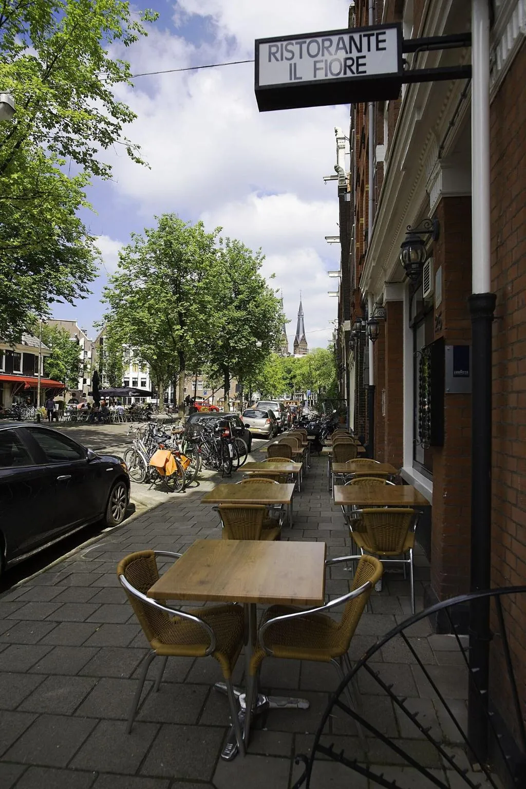 Terrace, Hotel Il Fiore, Amsterdam