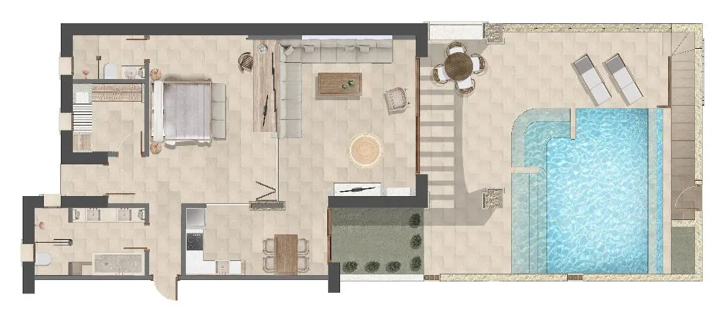 VILLA PREMIUM ONE BEDROOM Room, Lesante Cape, Zante