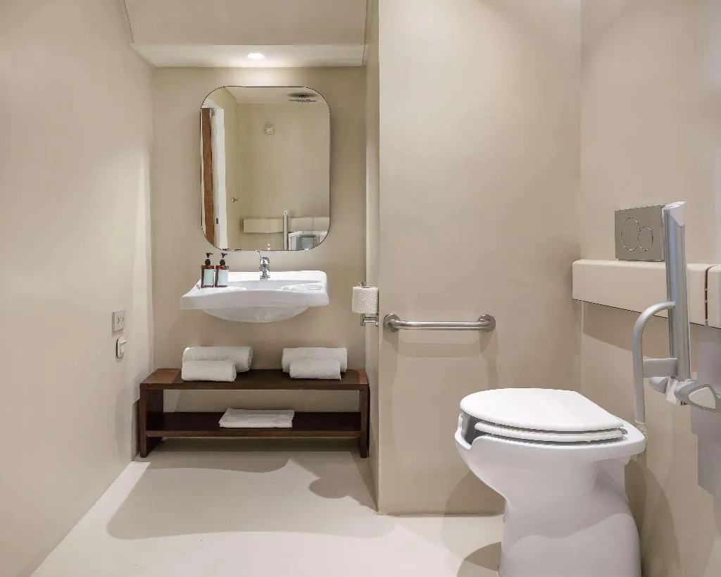 DOUBLE Accessible KING SIZE BED Room, Isla Brown Corinthia Resort & Spa, Curio Collect, Athens