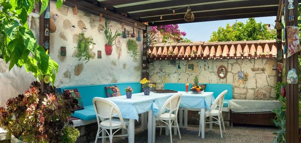 Terrace, Flores Hotel Alacati, Izmir