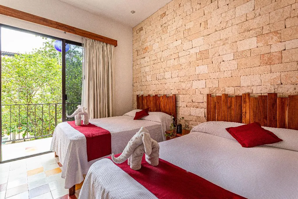 TWIN TWO BEDS Room, Casa Hipil, Cancun Area