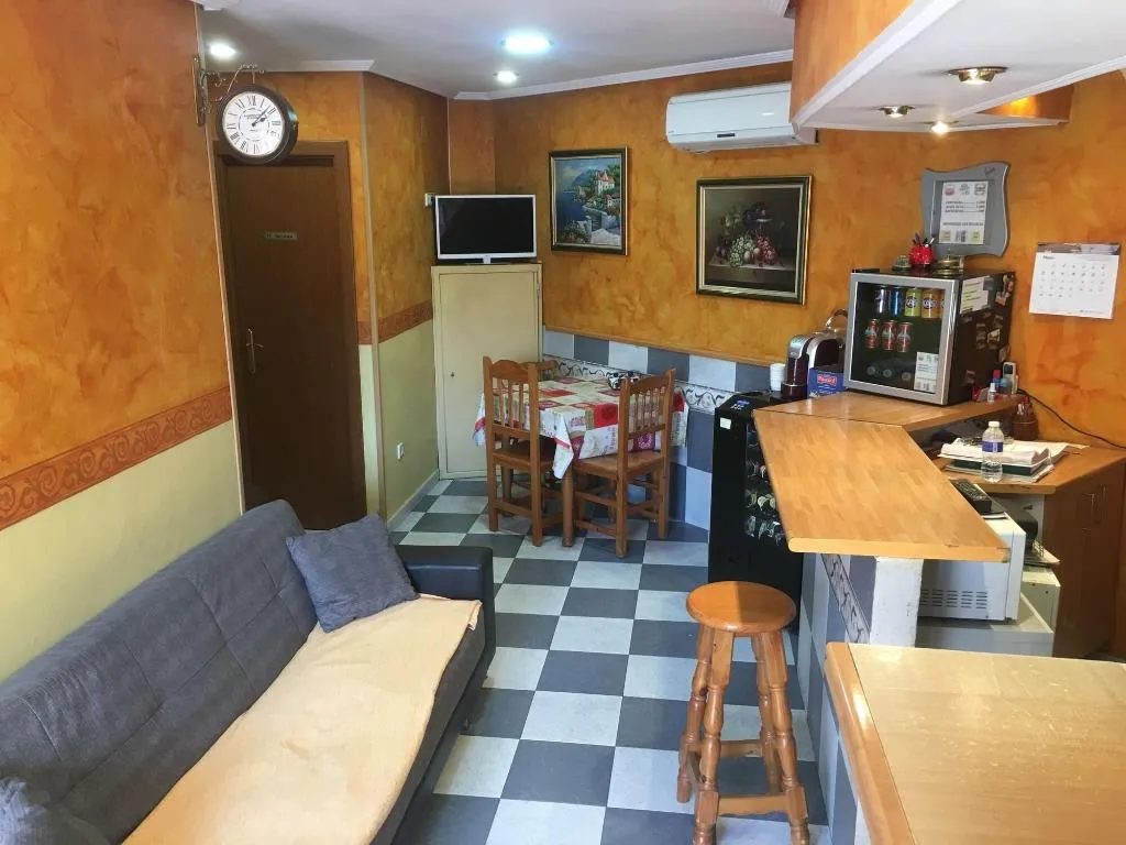 Lobby, Hostal Los Rosales, Madrid