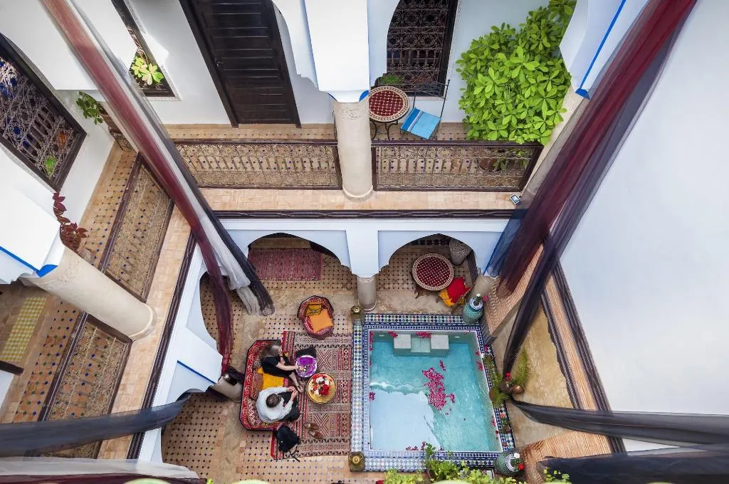 General view, Riad Tamarrakecht, Marrakech