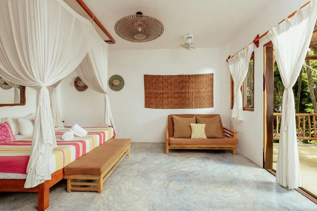 STUDIO KING SIZE BED Room, Hotel Dos Ceibas Eco Retreat Tulum, Cancun Area