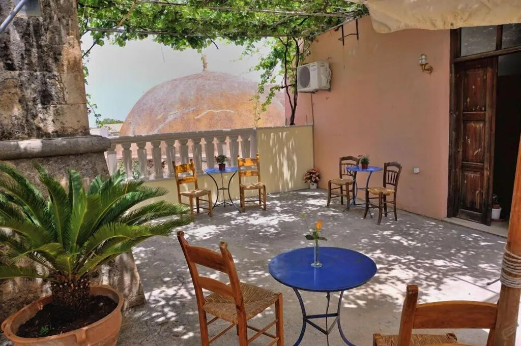 Terrace, Byzantine Hotel, Crete
