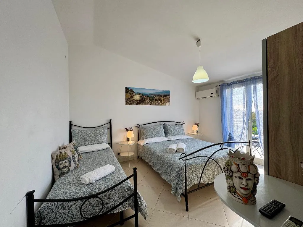 TRIPLE WITH BALCONY Room, B&B New Naxos Village, Catania