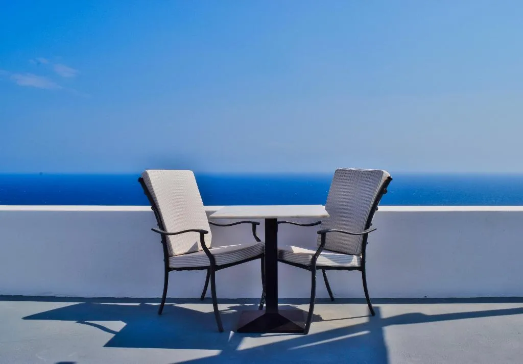 Terrace, Amber Light Villas, Santorini