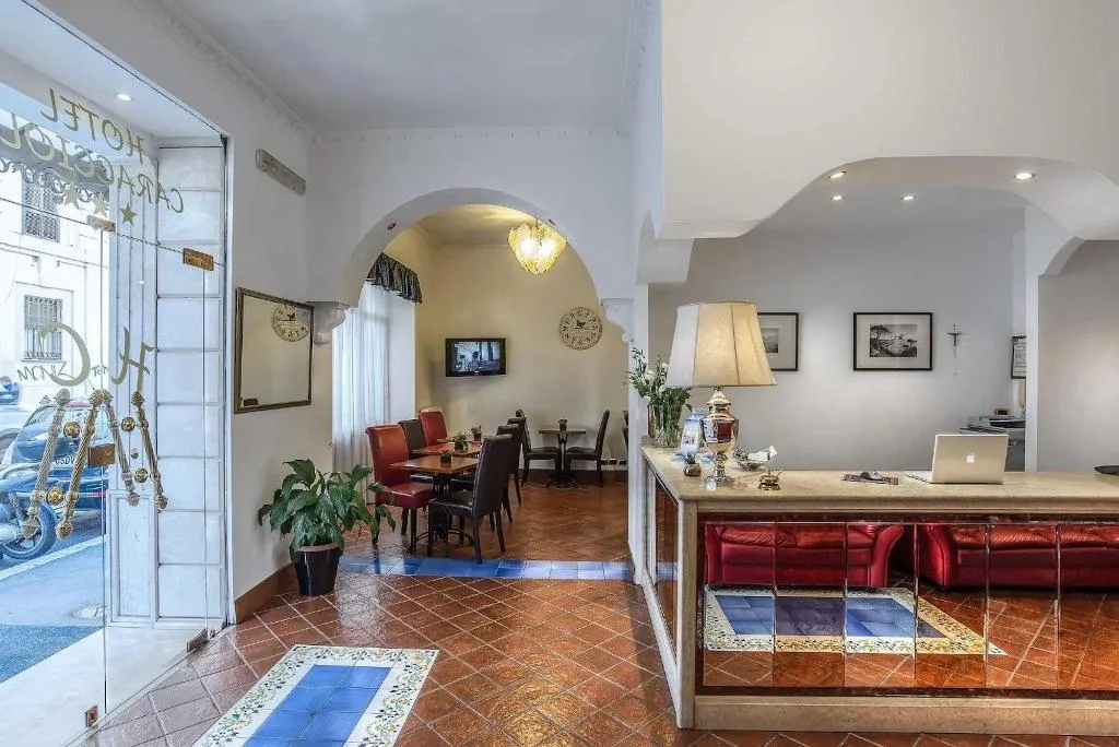 Lobby, Hotel Caracciolo, Naples