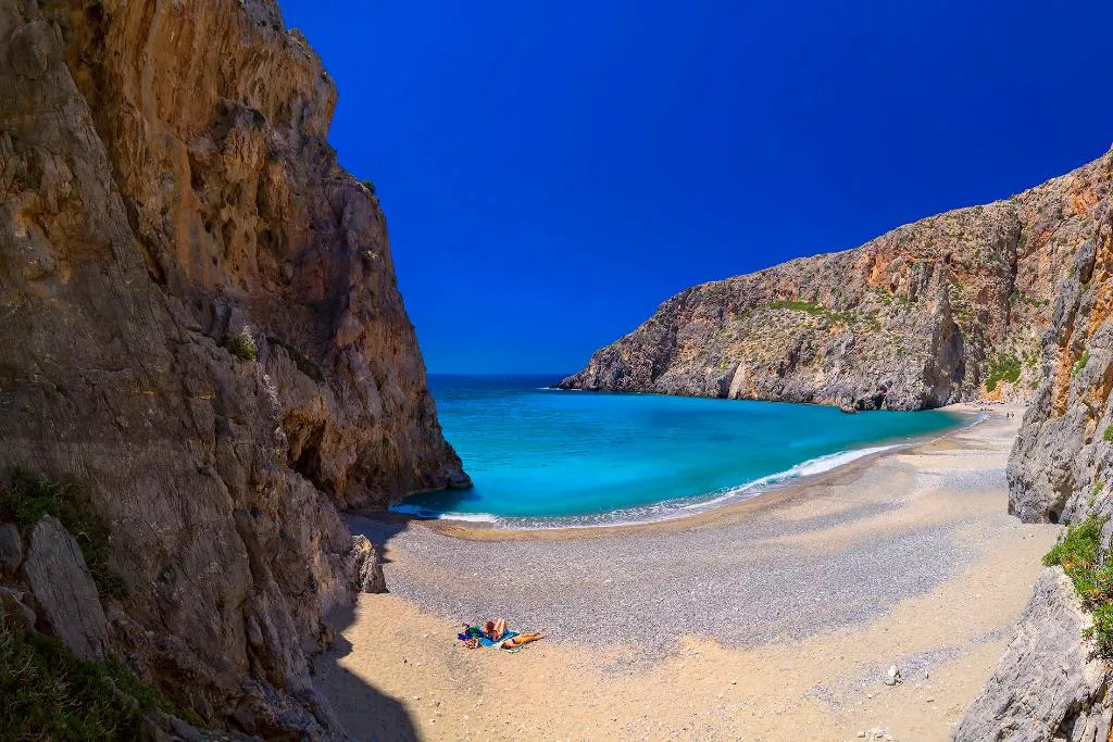 Beach, Archontiko Hotel, Crete