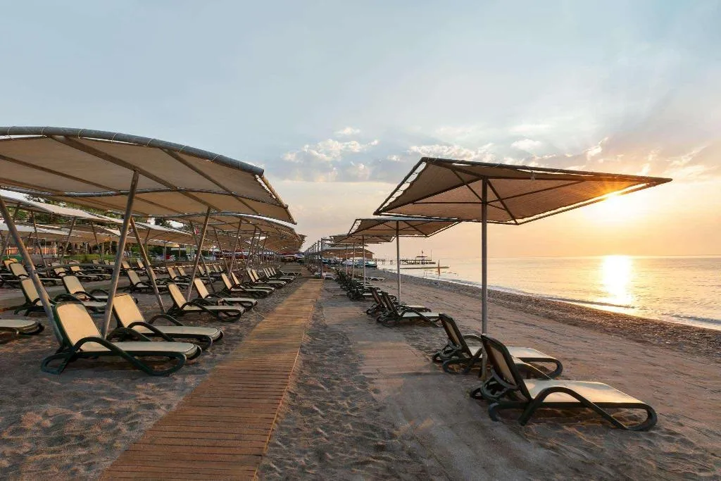 Beach, Greenwood Kemer Resort, Antalya