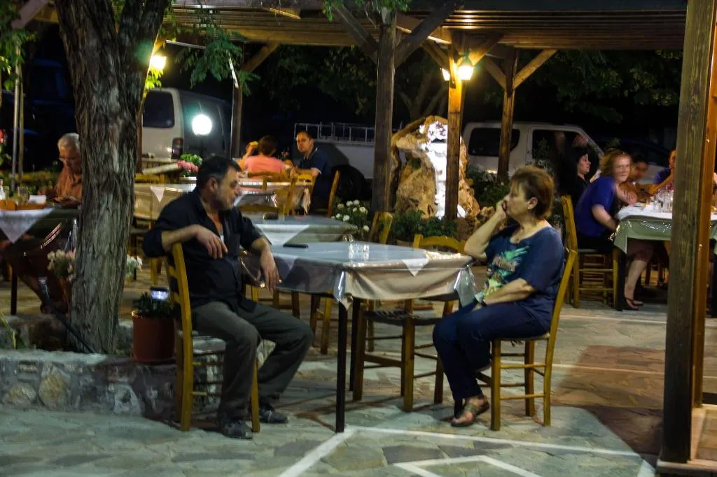 Restaurant, Neos Omalos, Crete