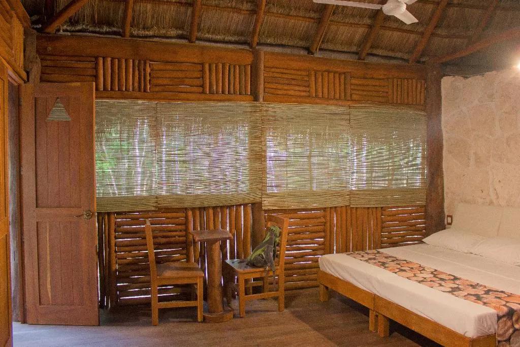 QUADRUPLE KING SIZE BED Room, Aldea Maya-Ha Cabañas Con Cenotes, Cancun Area