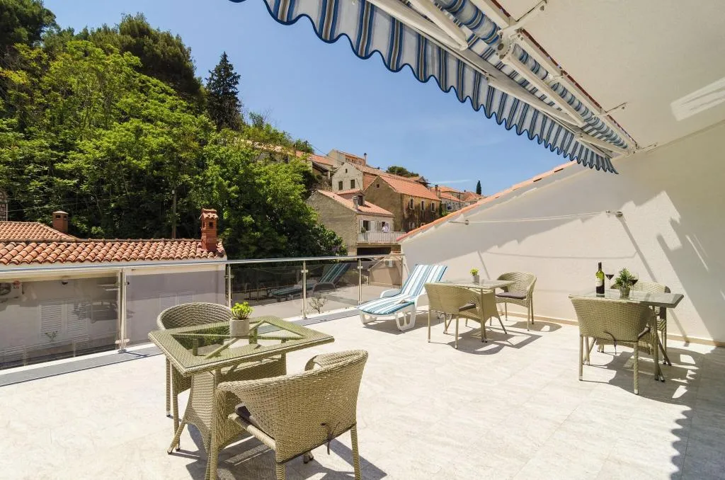 Terrace, Apartments & Rooms Barisic, Dubrovnik