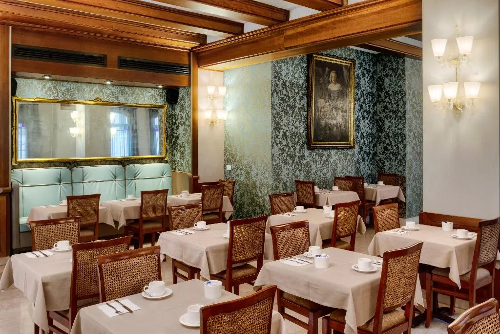 Restaurant, Hotel Bisanzio, Venice