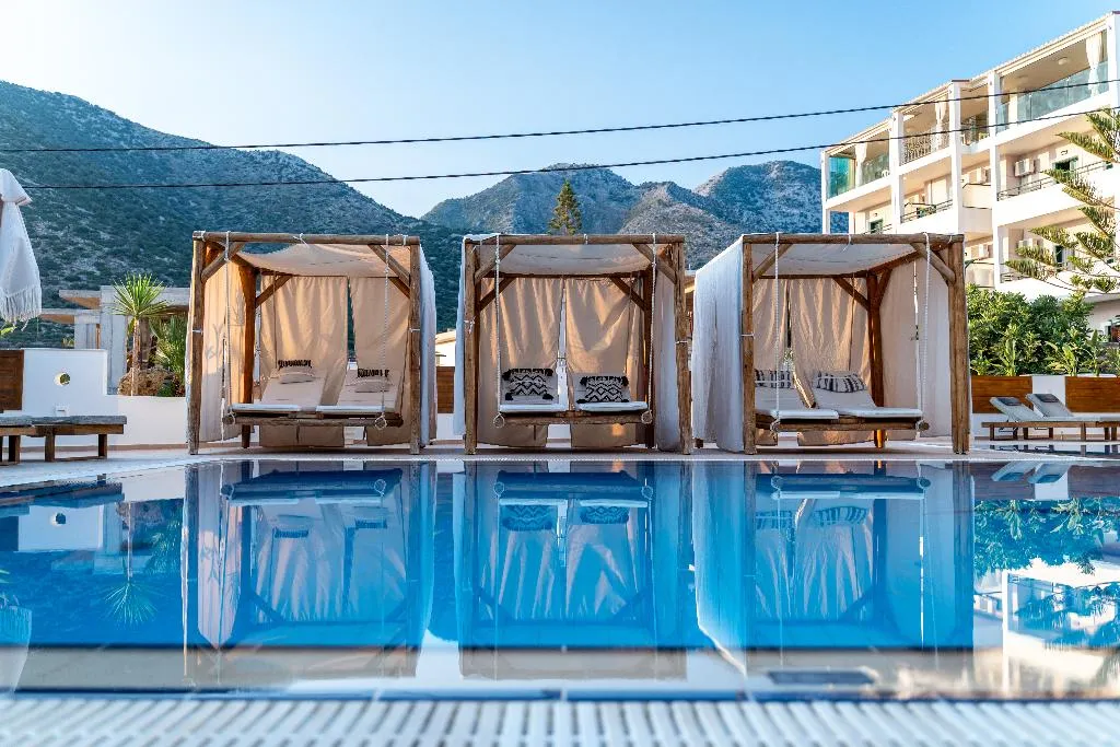 Pool, Nostos Beach Boutique Hotel, Crete