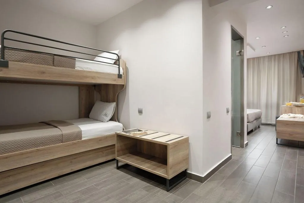 FAMILY ROOM KING BED TWO BEDROOMS Room, Piraeus City Hotel, Athens