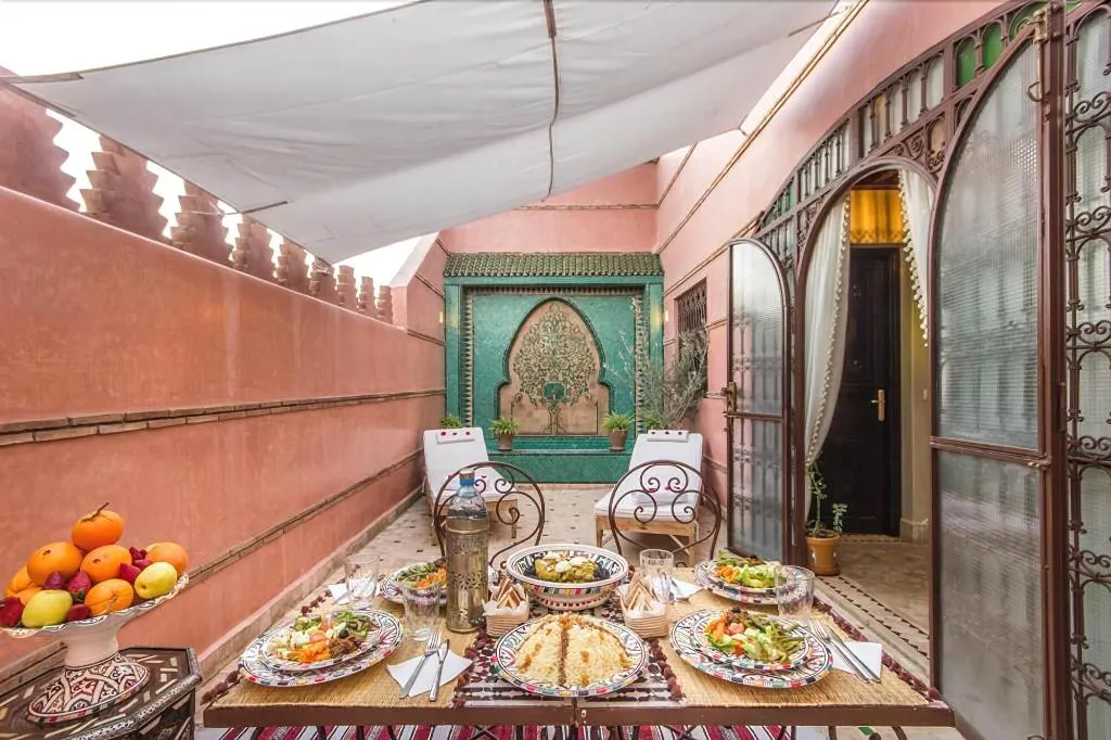 Terrace, Riad Lamya, Marrakech